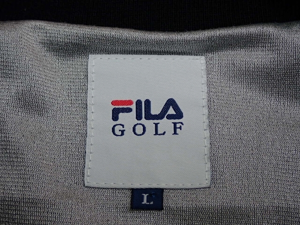 FILA GOLF ナイロンプルオーバー・L▲フィラ/ゴルフ/22*10*2-6_画像9