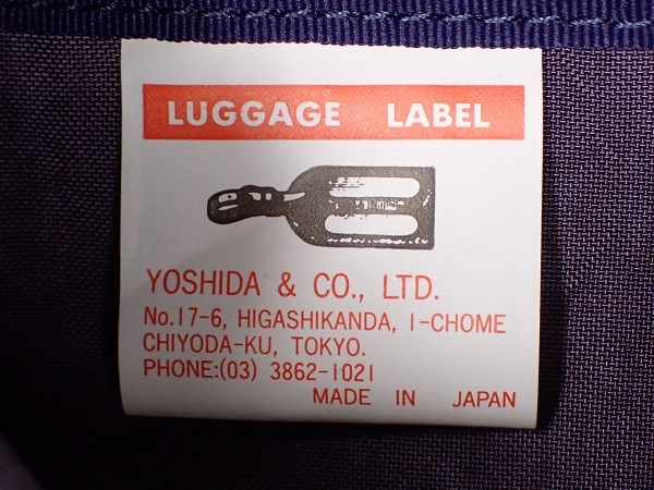 LUGGAGE LABEL ライナーネオ ウエストバッグ★吉田カバン ラゲッジレーベル/定価15950円/未使用品/23*10*4-29_画像9