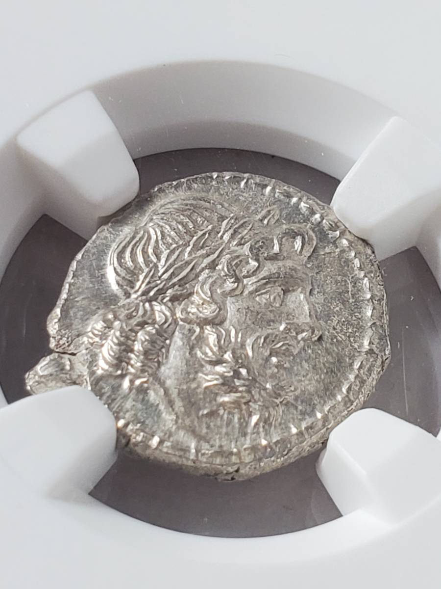 ●コイン● 211-BC208 銀貨 ヴィクトリアトゥス ジュピター ビクトリー ch MS 満点_画像5
