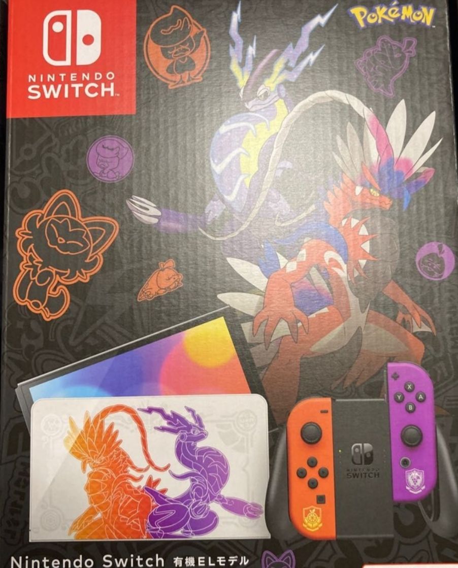 Nintendo ニンテンドースイッチ有機EL ポケモン スカーレットバイオレットエディション 新品 大乱闘スマッシュブラザーズ
