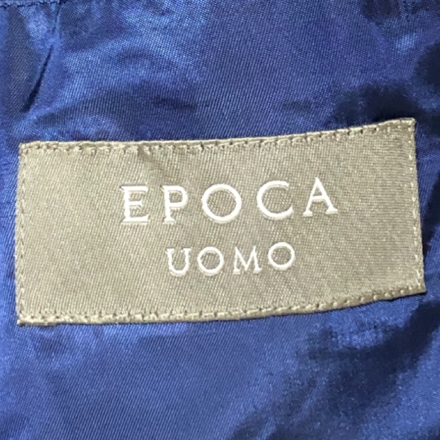 EPOCA UOMO волосы машина f кожаный жакет 48/ Epoca womo высококлассный - lako2B выполненный в строгом стиле 
