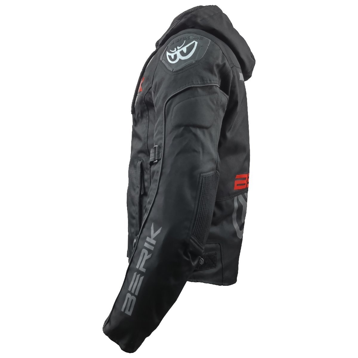 サンプル品 BERIK ベリック ナイロンジャケット 2309281 RED 50 L