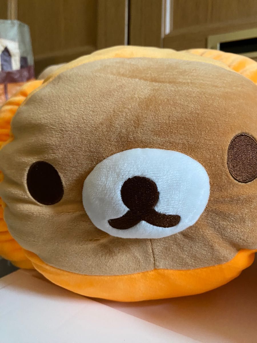 リラックマ キイロイトリ ぬいぐるみ クッション BIGぬいぐるみ　ハロウィン