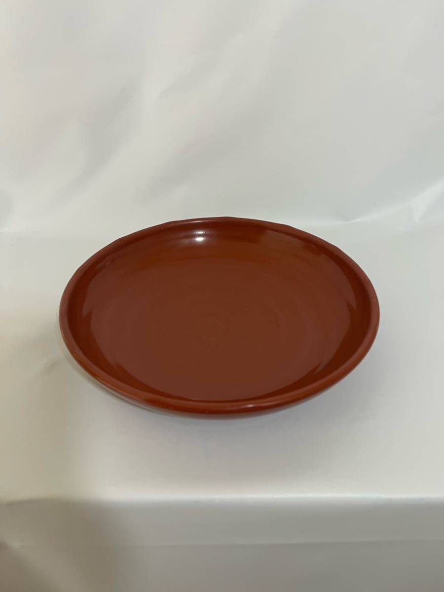 メラミン樹脂 茶色皿 30枚 メラミン食器 丈夫な食器の画像2