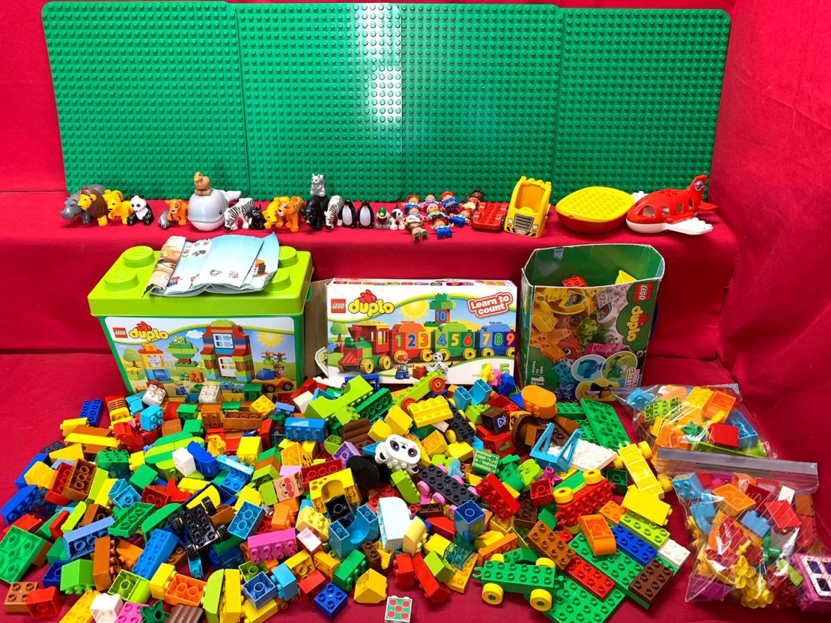 Yahoo!オークション - LEGO デュプロ duplo 約9kg まとめ売り 基盤...