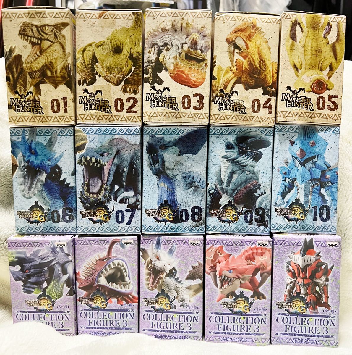モンスターハンター フィギュアコレクション シリーズ1〜3 モンスターハンター フィギュアコレクション シリーズ1〜3