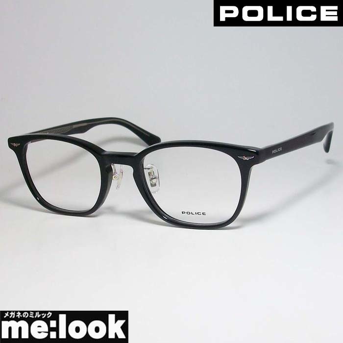本物 眼鏡 ポリス POLICE メガネ ブラック 度付可 VPLL91J-0700-50