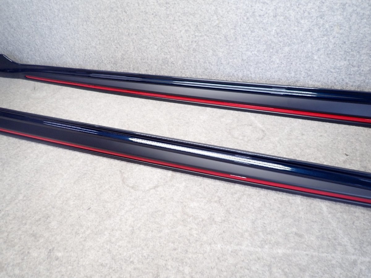  new goods unused Corolla sport NRE210H TRD side skirt left right set 221 blackish age is MS344-12004 297837/P39