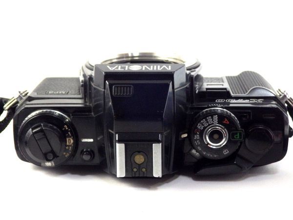 送料無料! Minolta New X-700 MPS ボディ + MD Rokkor 50mm F1.7 レンズ セット 35mm ミノルタ フィルム カメラ 動作OK 人気 レア Camera_画像4