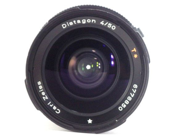 送料無料! HASSELBLAD CARL ZEISS DISTAGON T* CF 50mm F4 ブラック 極上 美品 完動 人気 ハッセルブラッド 中判 カメラ レンズ MF Camera_画像7