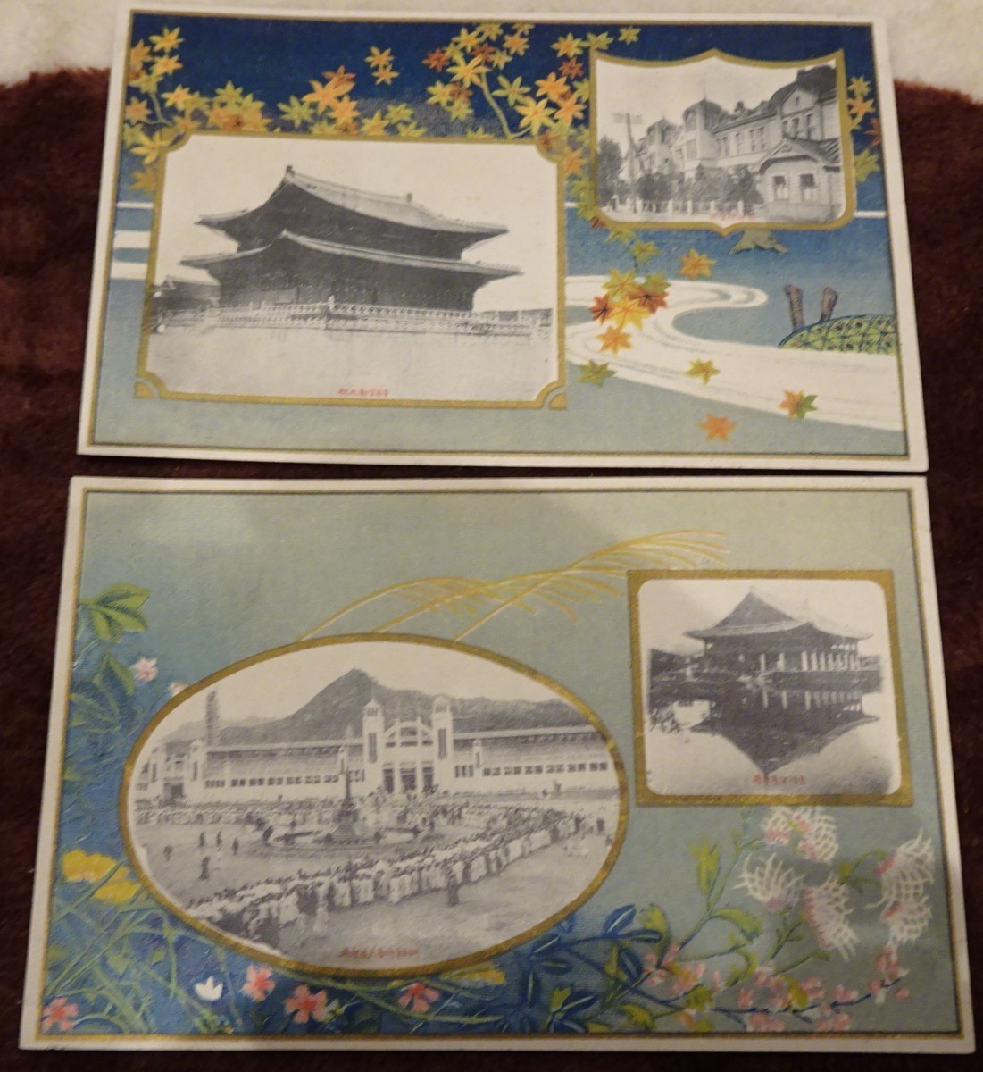 rarebookkyoto h686　戦前朝鮮　施政5周年物業共進会　絵葉書　1916年　日の出商行　写真が歴史である