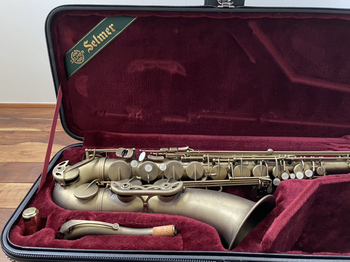 【希少 極美品 使用数回】セルマー テナーサックス SELMER reference 54 サテン_画像1