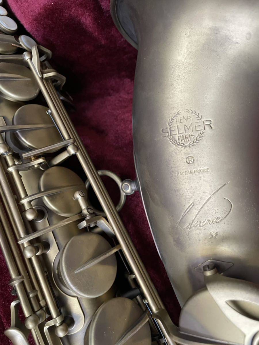 【希少 極美品 使用数回】セルマー テナーサックス SELMER reference 54 サテン_画像9