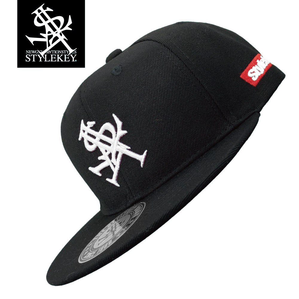 【定番のホワイトロゴ】STYLEKEY(スタイルキー) スナップバックキャップ ROYAL SNAPBACK CAP(SK99AL-CP01) B系 帽子