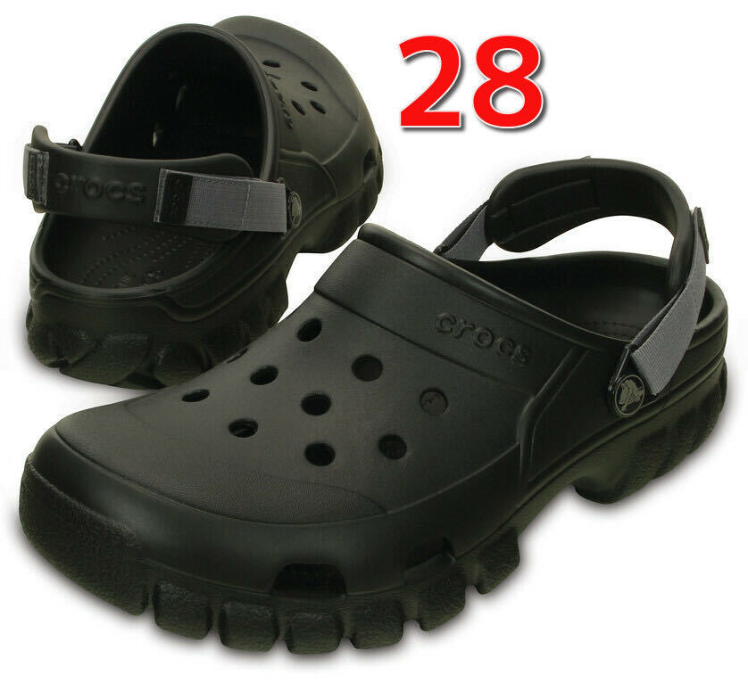 送料無料【28cm】crocs クロックス オフロード スポーツ クロッグ Offroad Sport Clog crocs Black /  Graphite ブラック
