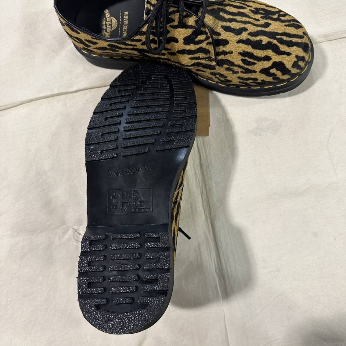 23AW新品未使用 WACKO MARIA ワコマリア ×Dr.Martens / LEOPARD 3EYE SHOE ドクターマーチン 26cm