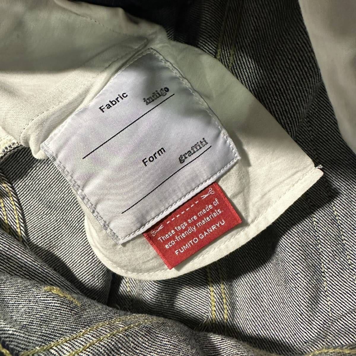 23AW 新品未使用 FUMITO GANRYU フミト ガンリュウ GRAFFITI 5 POCKETS