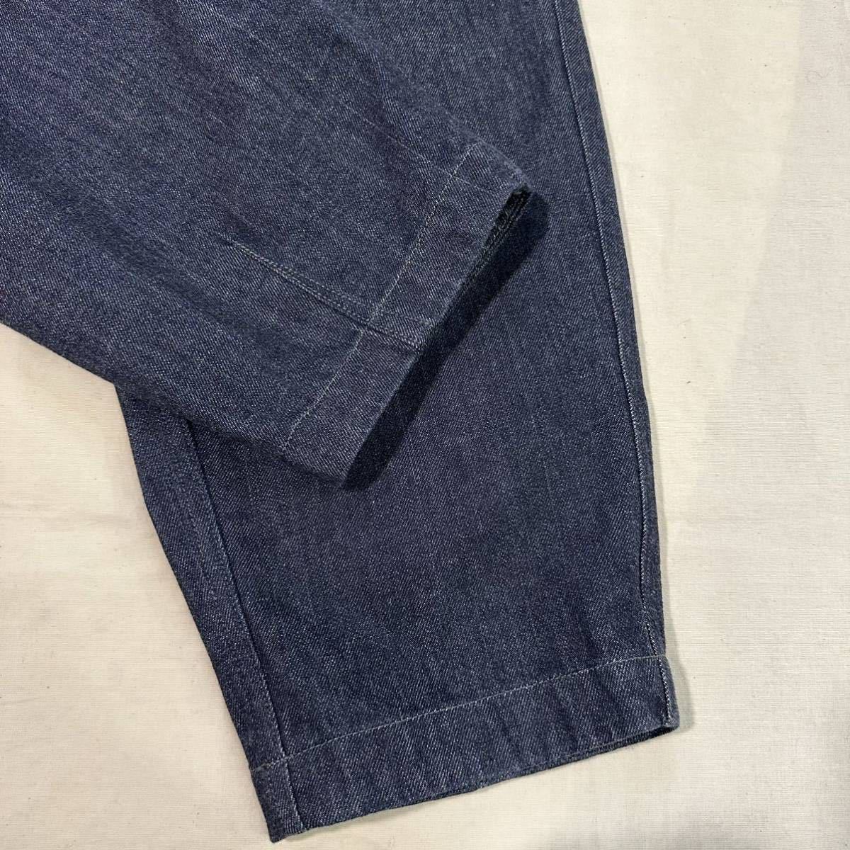 23AW 新品 THE NORTH FACE PURPLE LABEL ザノースフェイスパープルレーベル Denim Wide Tapered Field Pants デニムワイドパンツ ID 34_画像4