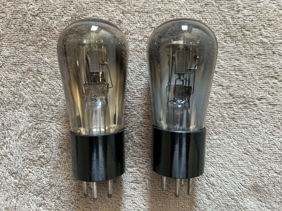 ** America RCA UY-227 (27 127 227 327) electric power increase width tube small . mesh plate antique goods super rare goods tube amplifier for pair **