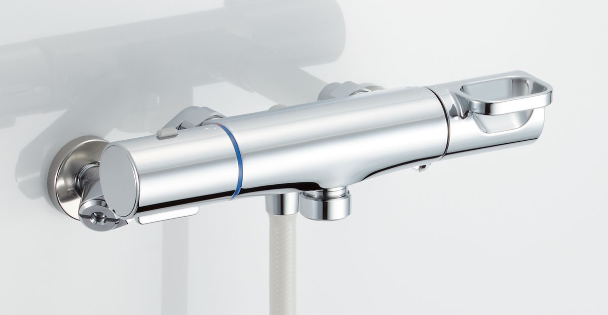 新品未使用 LIXIL/INAX浴室壁付けサーモシャワー水栓 BF-WM147TKX_画像1