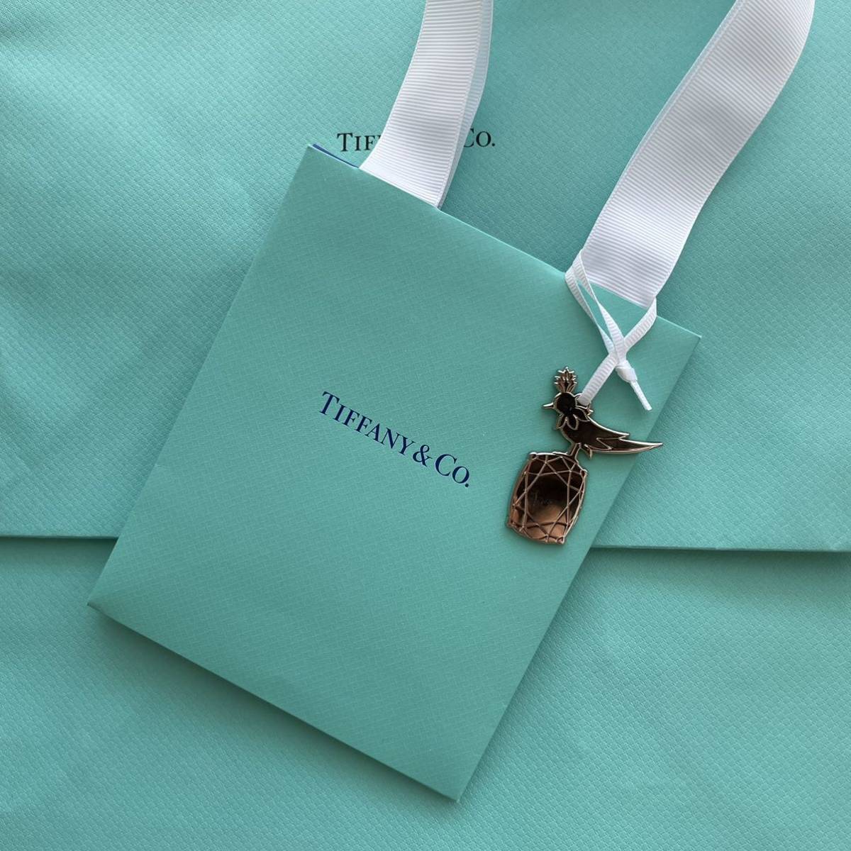 Tiffanyティファニーショッパー紙袋 24x20 6枚 - ラッピング・包装