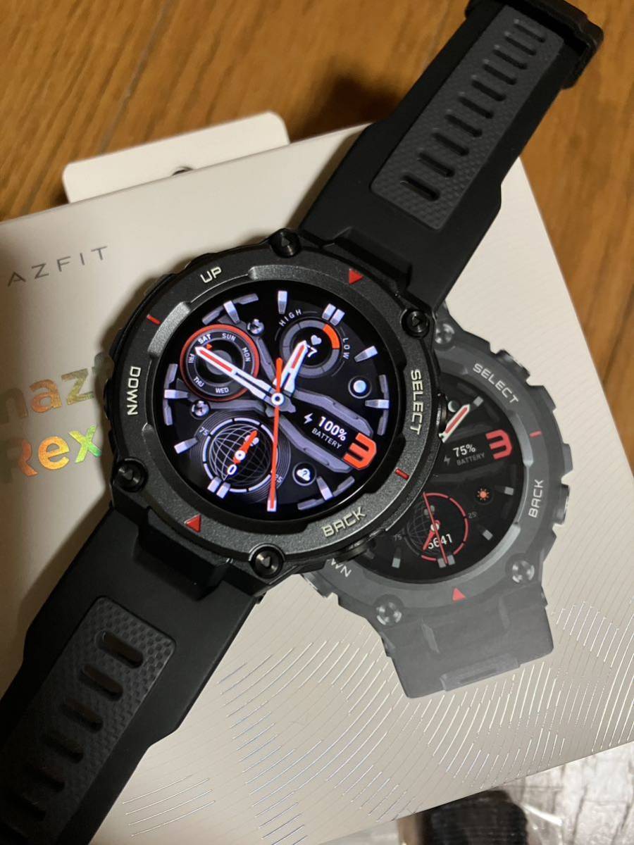 Amazfit T-Rex Pro 黒 おまけ付き｜Yahoo!フリマ（旧PayPayフリマ）