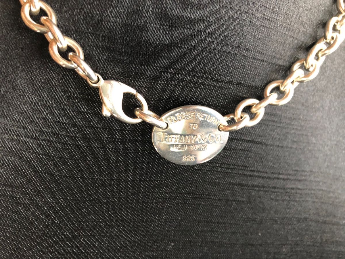 Tiffany&Co ティファニー リターントゥ オーバル プレート Tiffany&Co ティファニー リターントゥ オーバル プレート
