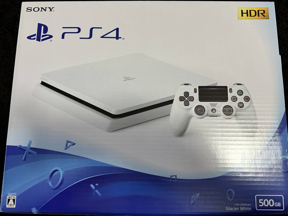 PS4 slim CUH-2200A 500GB ホワイト PlayStation プレイステーション-