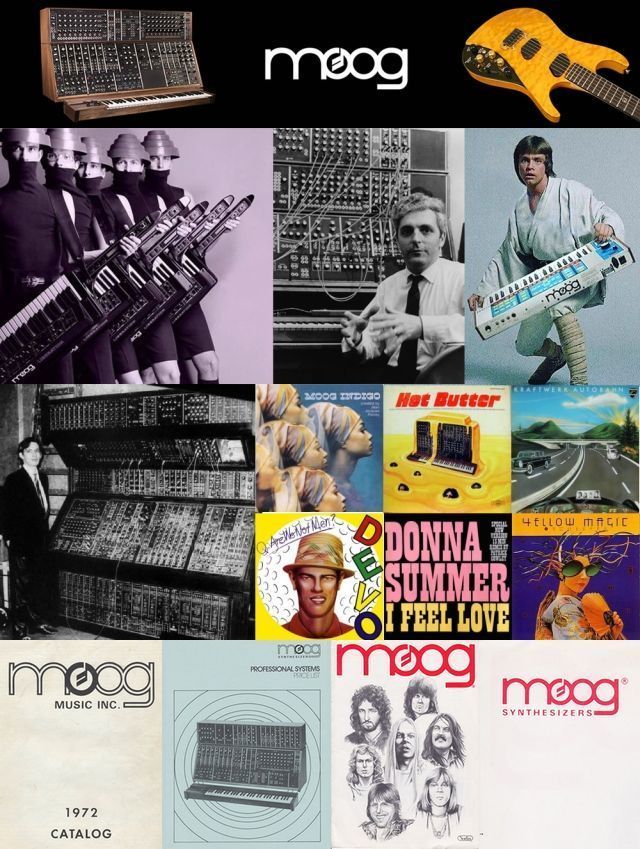 [XLサイズ]Moog（モーグ） 70s ヴィンテージロゴ The Chemical Brothers着用 ロゴTシャツ ブラック_画像3