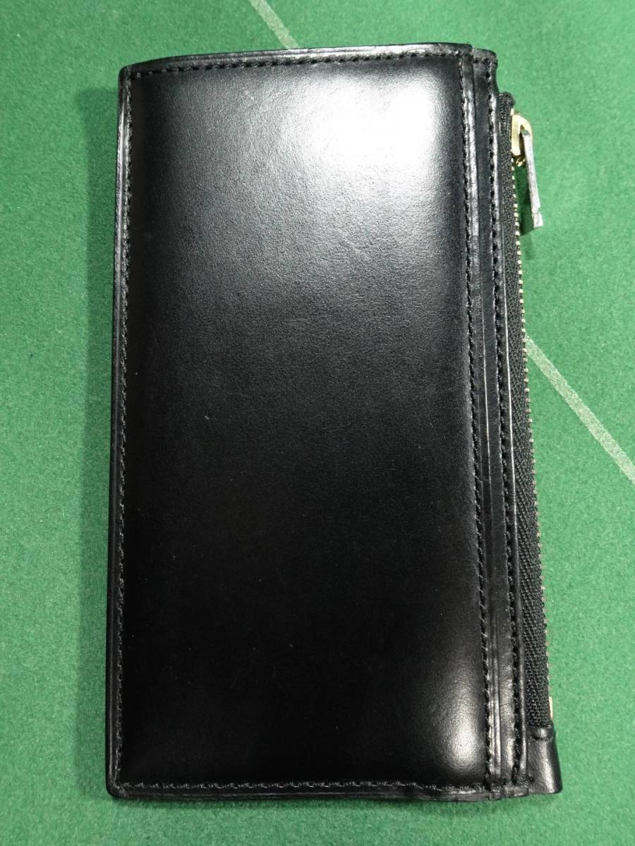 □CRAFSTOクラフスト ブライドルレザー素材 コンパクト財布 マルチポケット フラグメントケース 8P ブラック 美品!!!□_画像2