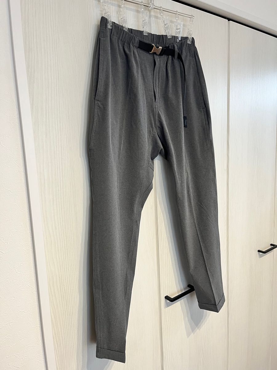 GRAMICCI × EDIFICE 別注 4WAYストレッチメランジトラウザー グレー Mサイズ