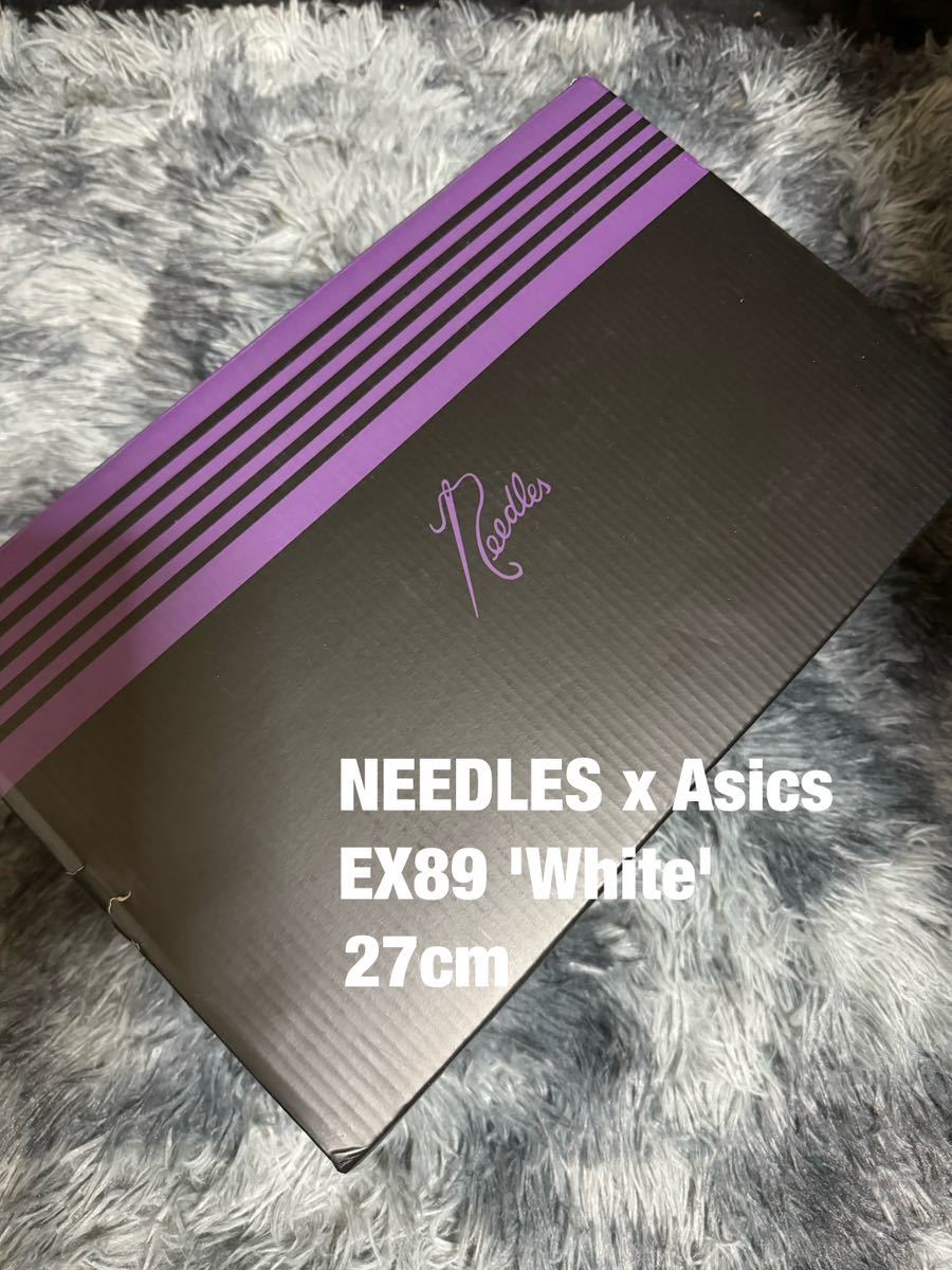 NEEDLES x Asics EX89 'White' 27cm 新品未使用試着無送料無料｜代購幫