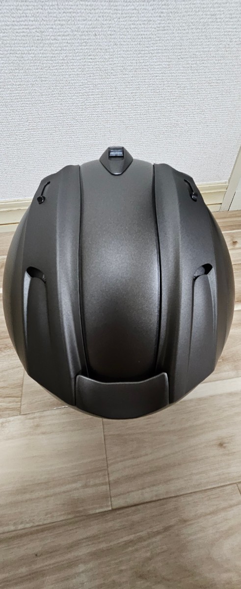 【新品未使用・保管品】Arai アライ VZ-RAM MGグレイ (57-58) Mサイズジェットヘルメット Lサイズイヤーカップ付_画像3