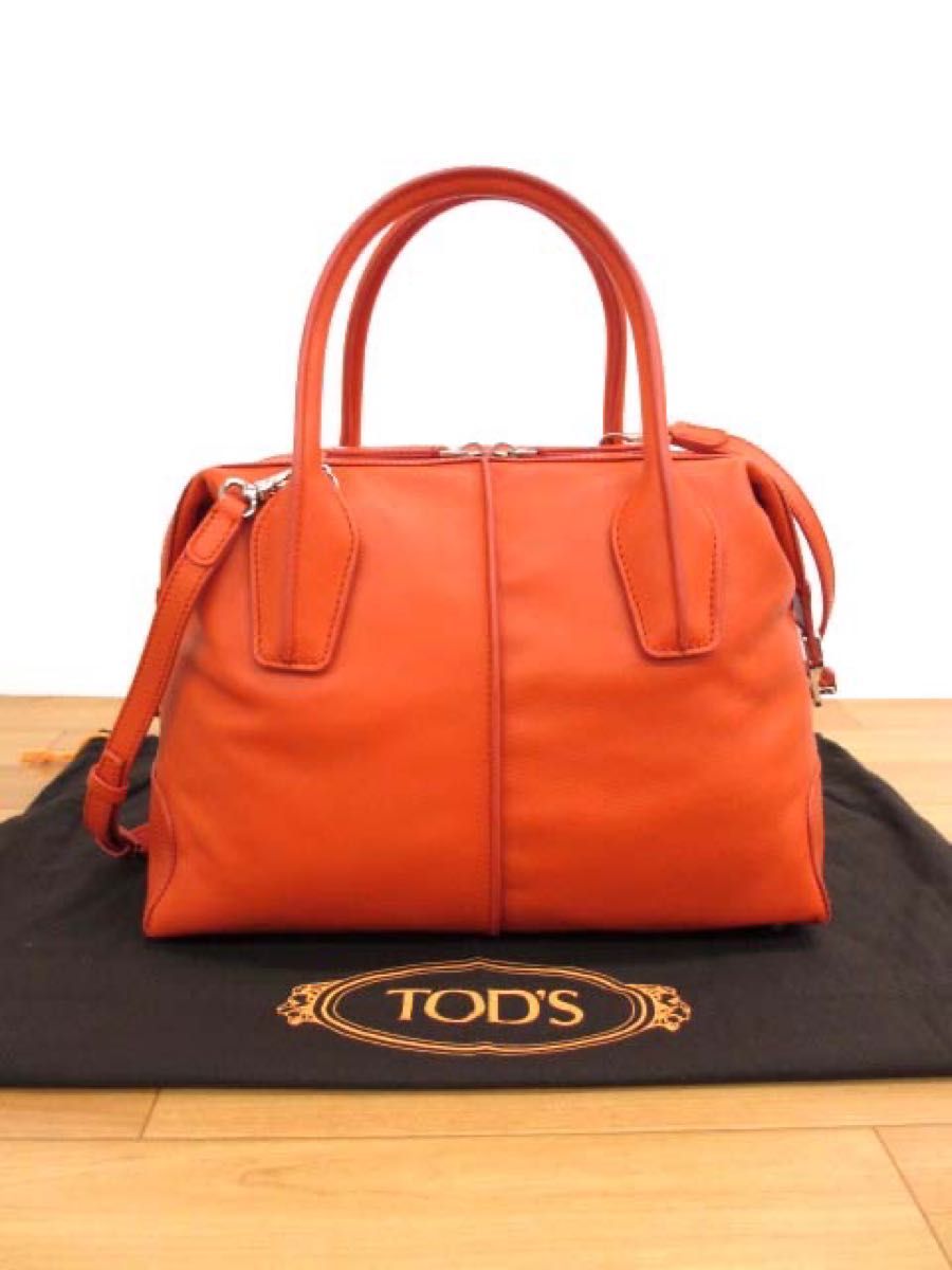 ：美品 TOD'S トッズ 2way Dバッグ ショルダーバッグ ミディアム D-Styling Medium Bag