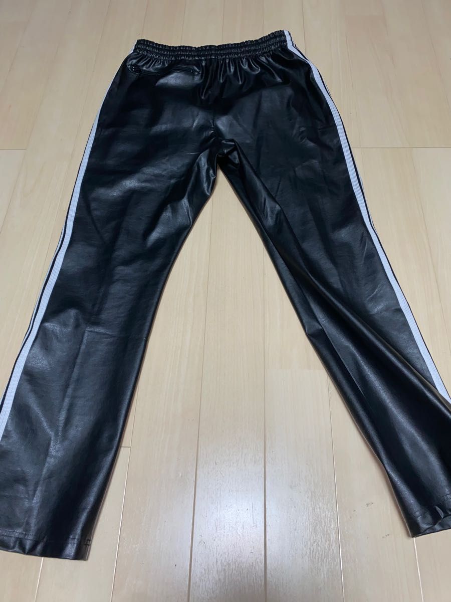 超激レア)breath× Needlesコラボレザートラックパンツ|Yahoo 超激レア)breath× Needlesコラボレザートラックパンツ|Yahoo