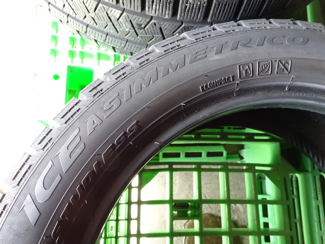 宮城大崎発★【おすすめ品♪】ピレリ/PIRELLI ICEASIMMETRICO 215/50R17 4本セット バリ溝!! 状態良好♪★冬タイヤ 引取/発送OK♪ Eス2_画像8