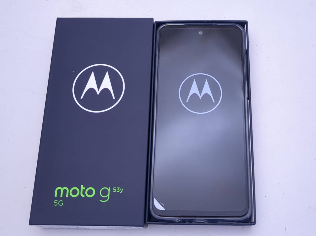 から厳選した moto g53y 新品未使用 ◯判定 Y!mobile SIMフリー