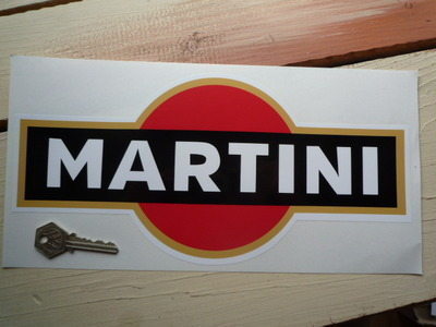 送料無料 Martini マルティーニ 400mm × 200mm 車 バイク ステッカー デカール_画像1
