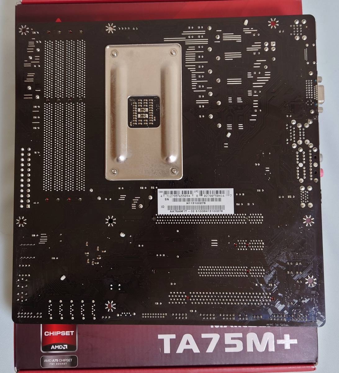 BIOSTAR TA75M＋ SOCKET FM1 Micro-ATX 中古_画像3