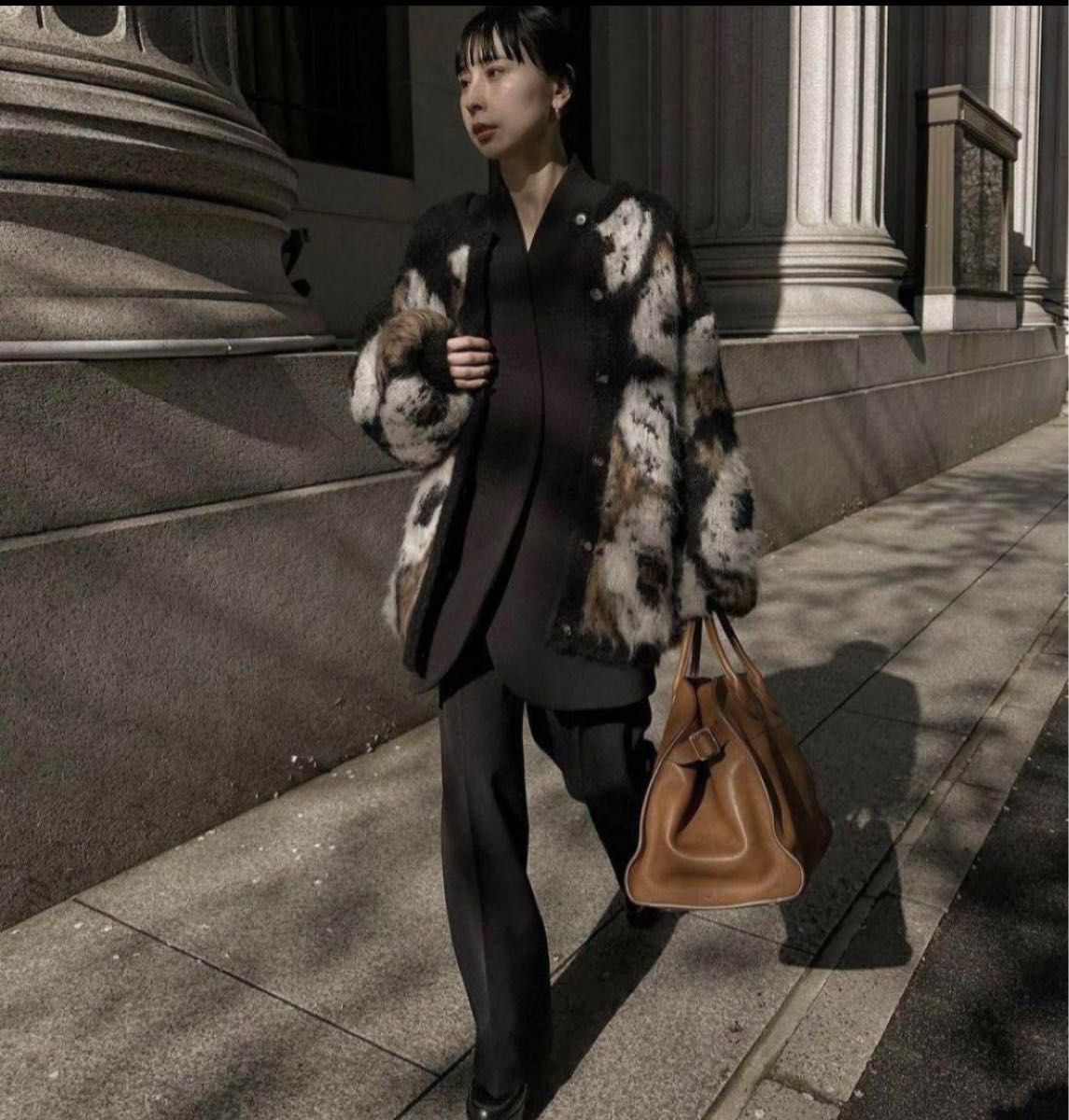 VERONICA JACQUARD KNIT CARDIGAN|PayPayフリマ