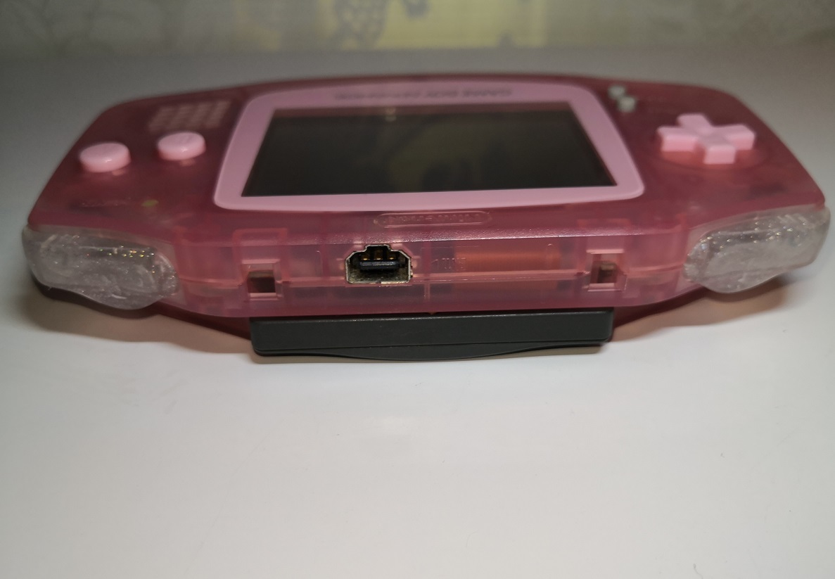 PINKラメ色カスタム】ゲームボーイアドバンス ミルキーピンク PINKラメ色カスタム】ゲームボーイアドバンス ミルキーピンク