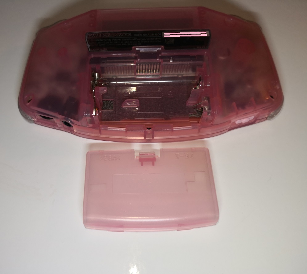 PINKラメ色カスタム】ゲームボーイアドバンス ミルキーピンク PINKラメ色カスタム】ゲームボーイアドバンス ミルキーピンク