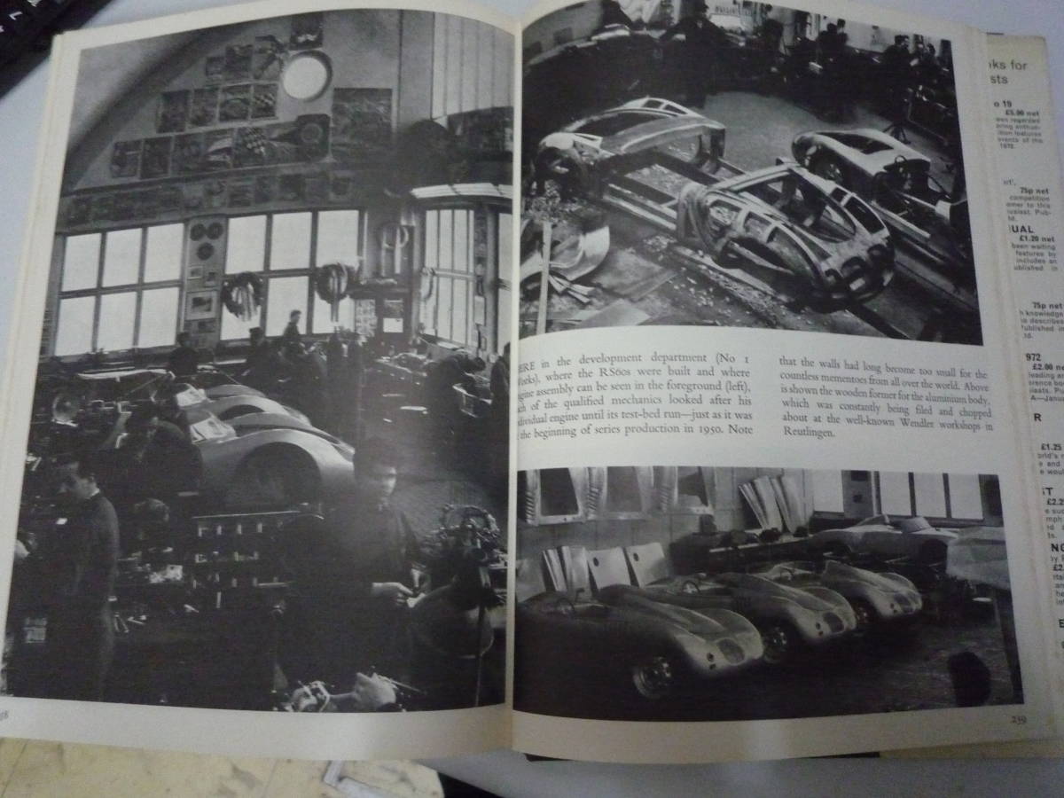  publication [ Porsche 356,911 air cooling era racing scene, Le Mans 1951-1973, white black photograph historical name, publication, necessary book