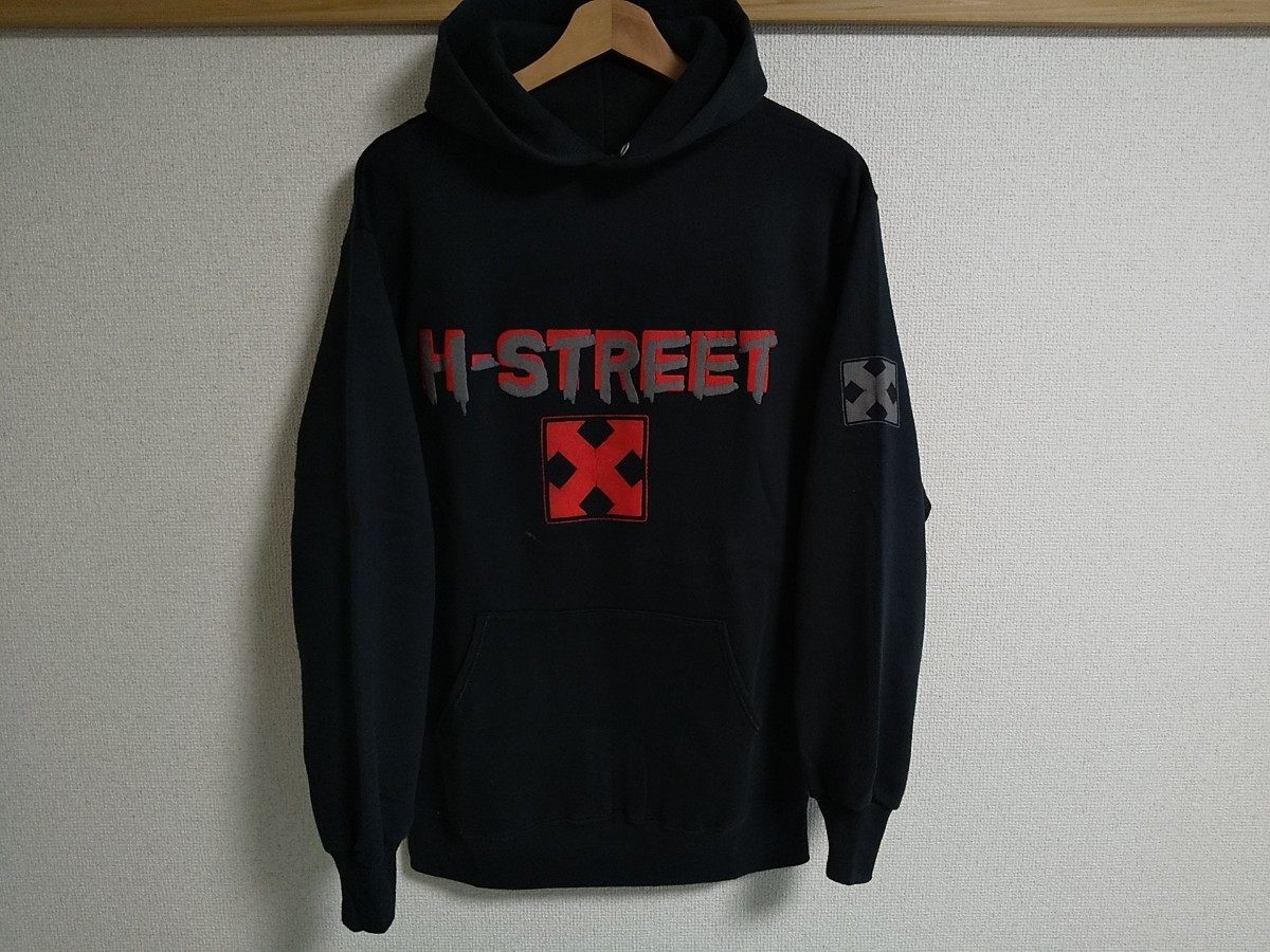 Vintage 90's H-STREET パーカー オリジナル ビンテージ santa Vintage 90's H-STREET パーカー オリジナル ビンテージ santa