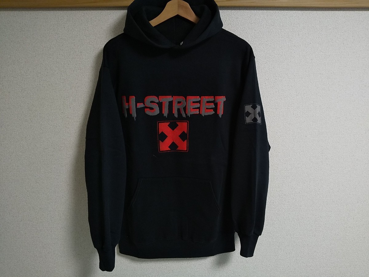 登場! Vintage 90's H-STREET パーカー オリジナル ビンテージ santa