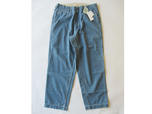 AW nanamica Wide Denim Pants サイズ インディゴブリーチ