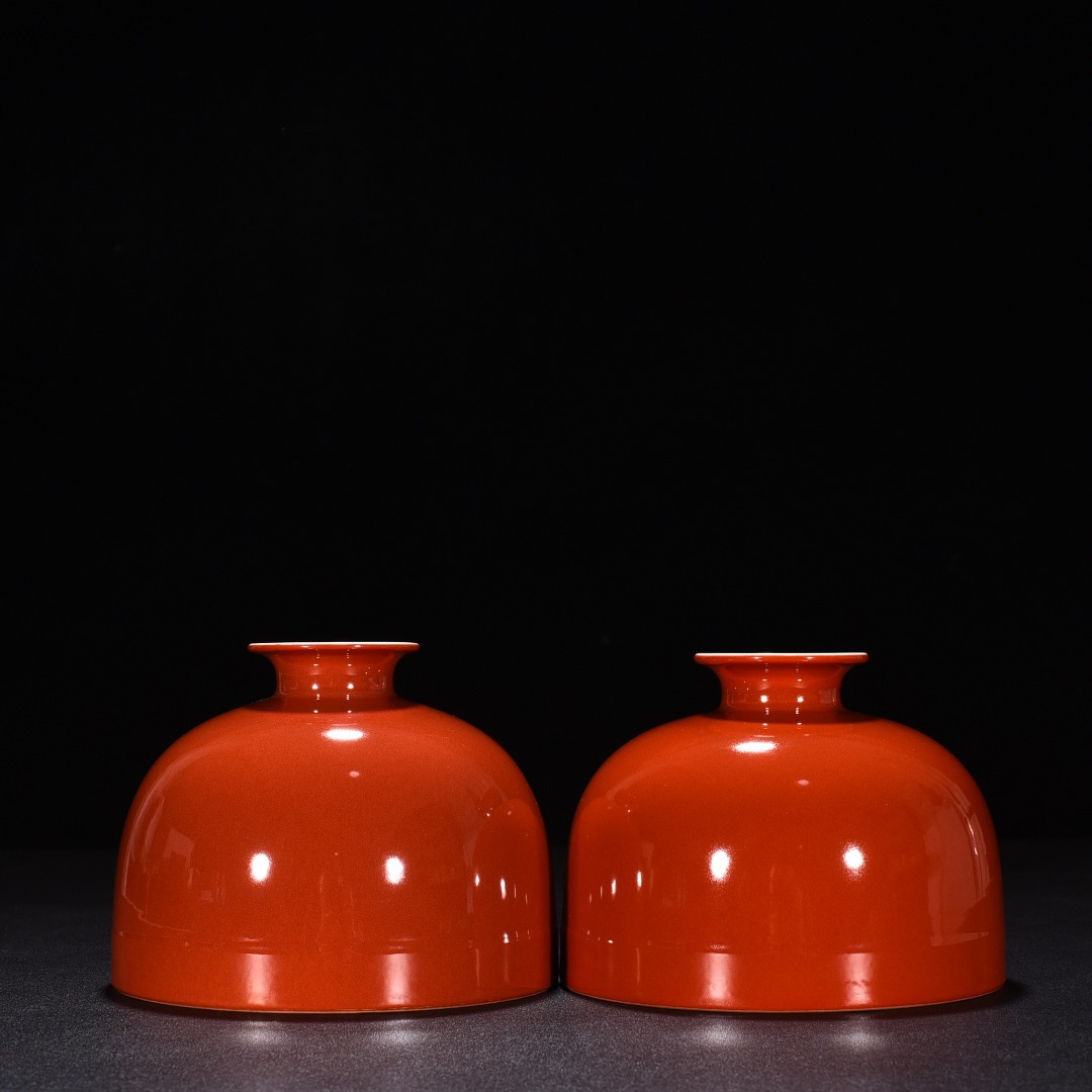 Yahoo!オークション - 【多寶屋】FA103□極上珍品!大清康煕年製款 紅