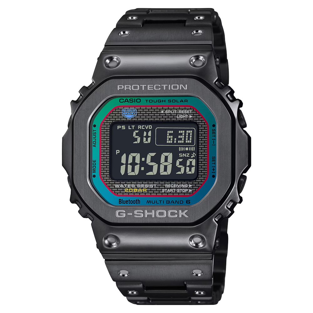 カシオ G-SHOCK GMW-B5000BPC-1JF メンズ ソーラー電波時計 Bluetooth フルメタル 新品未使用 正規品 送料無料