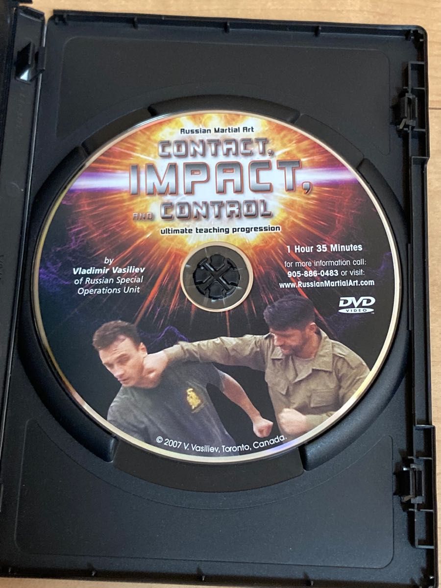 DVD  システマ　CONTACT  IMPACT  AND  CONTROL
