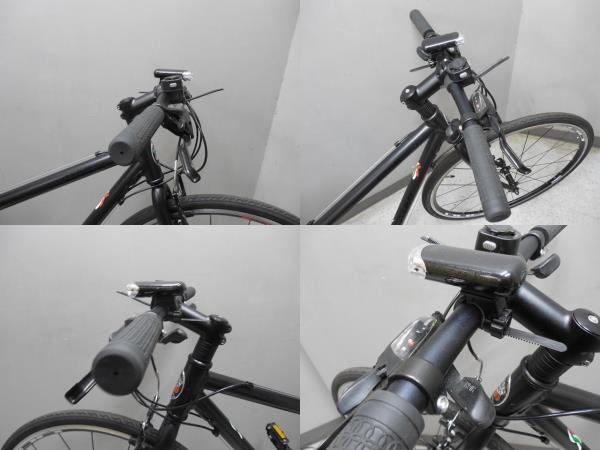 GIOS・ジオス・MISTRAL・クロスバイク自転車・黒色 / 状態良好品です・タイヤ 700×28Cの画像6